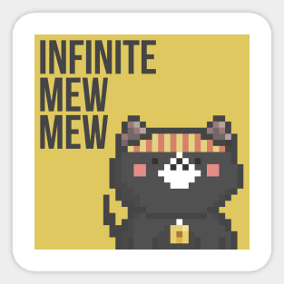 Pixel Cat 003 Sticker